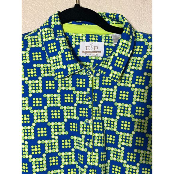 EP Pro Tour Tech Womens Golf Geometric Hippy Psychedelic Polyester Funky Whimsy - Picture 3 of 8